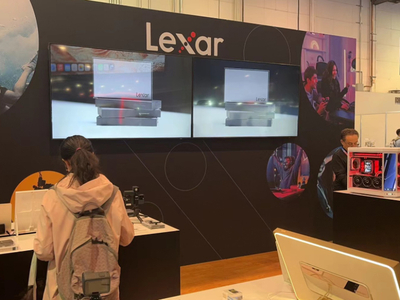 lexar雷克沙存储产品亮相ces